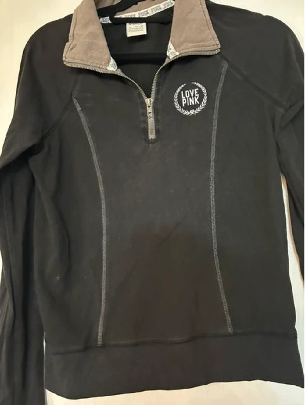 Victorias Secret Pink 1/4 zip